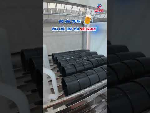 Lắp đặt máy rửa bát siêu âm ARISMAX cho nhà hàng Bia Phủi.
