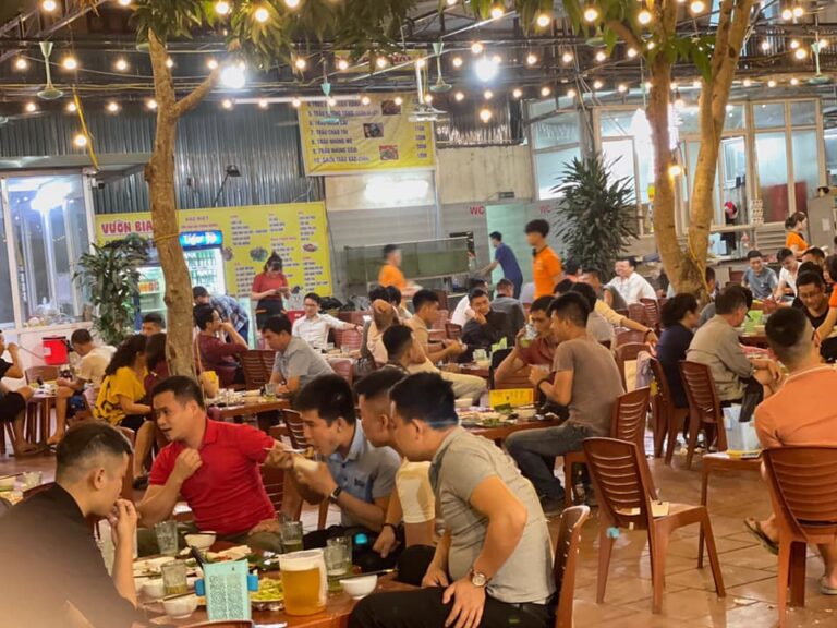 Dự án máy rửa bát siêu âm Arismax tại Nhà hàng Bia Phủi – Hà Nội